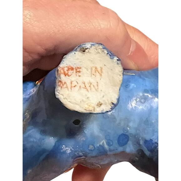 Cloisonné 4.5” Elephant Trunk Up Figurine The Hamilton Collection‎ Made in Japan - Picture 8 of 9